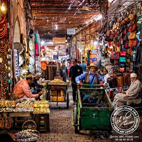 Dans les Souks de Marrakech